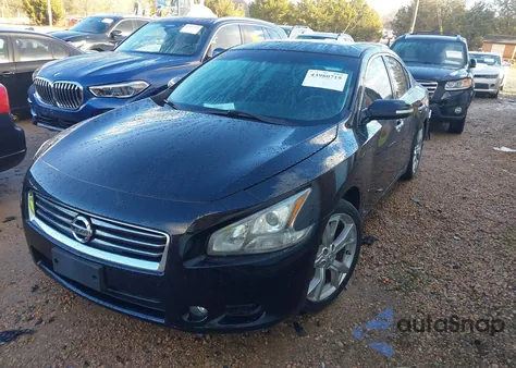 2012 Nissan Maxima 3.5 Sv из США, поврежденный, VIN 1N4AA5AP9CC864399